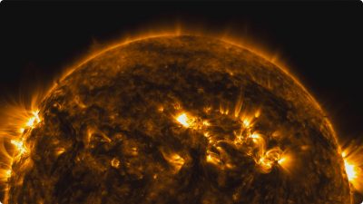 NASA公布的一段30分钟的太阳4K视频 给人们带来一种前所未有的震撼