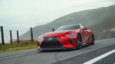 雷克萨斯LC500 California Cruising Lexus LC500 in 4K